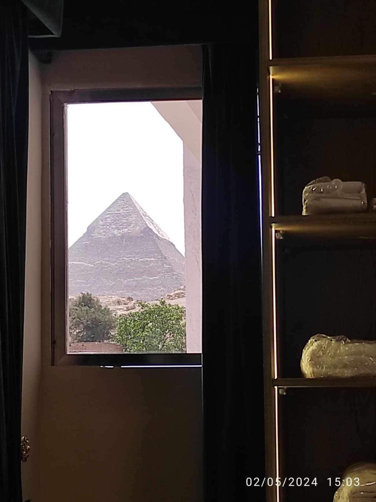 Global Pyramids View Inn Kafret el-Gabal Exterior foto