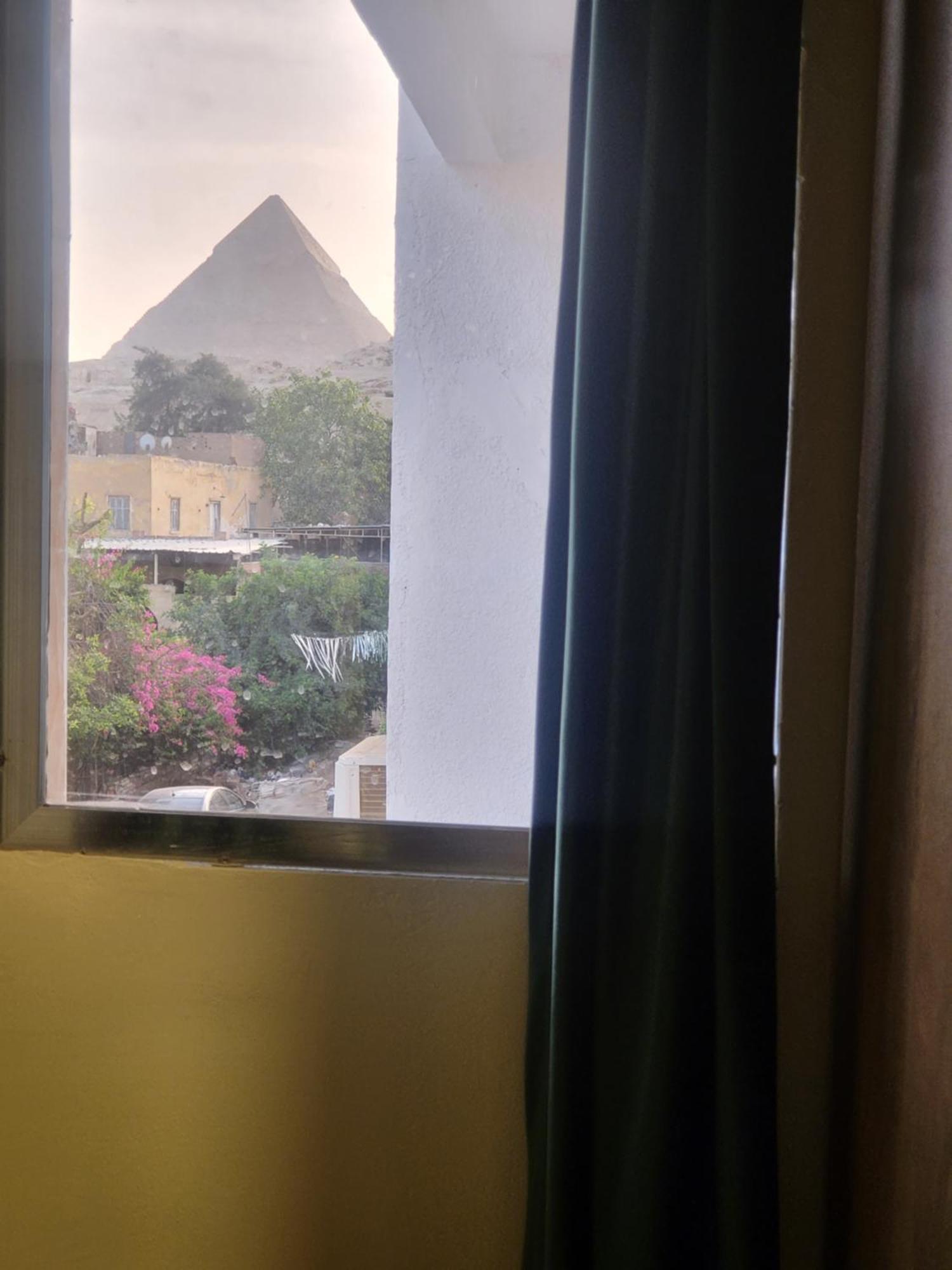 Global Pyramids View Inn Kafret el-Gabal Exterior foto