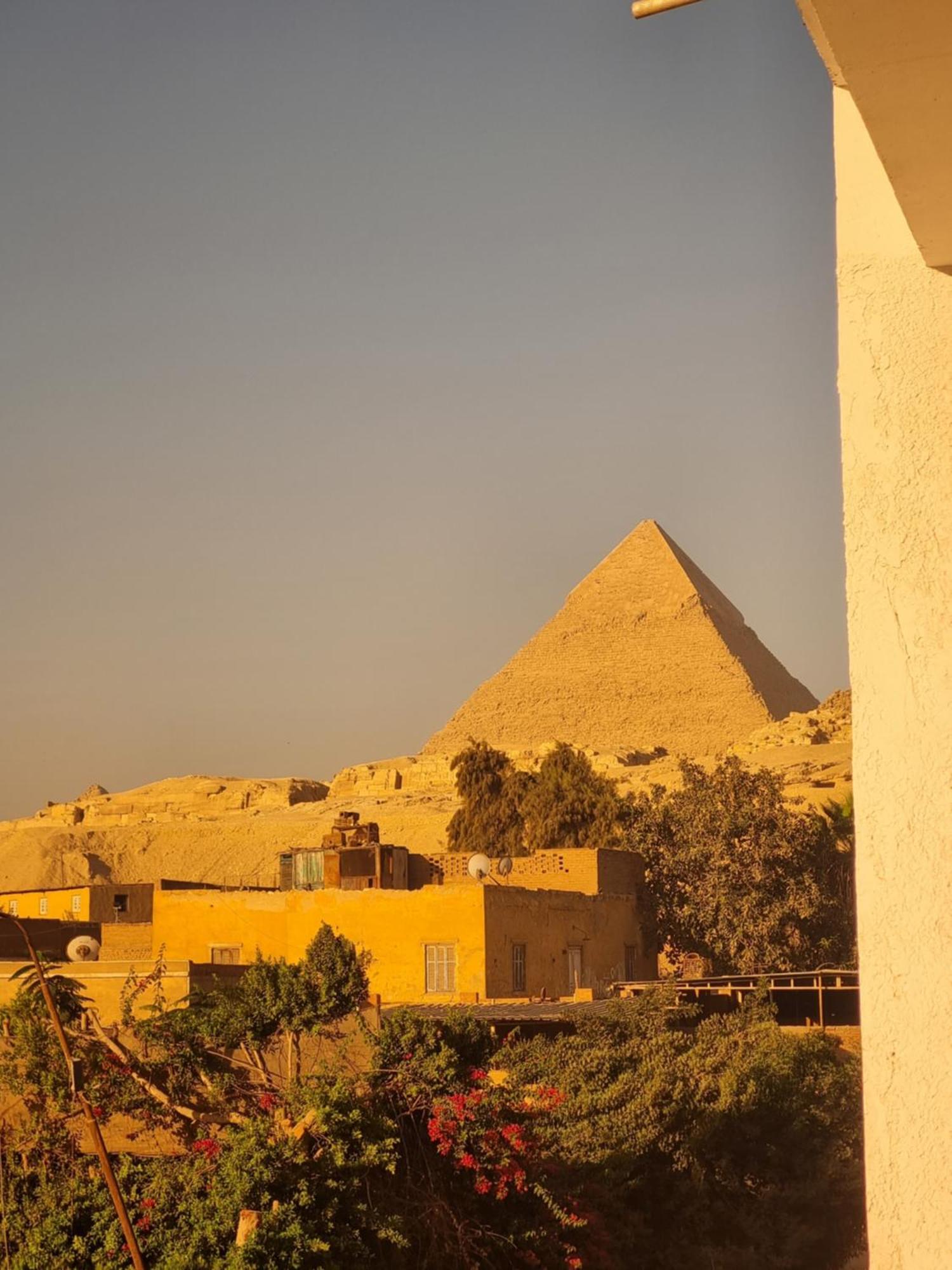 Global Pyramids View Inn Kafret el-Gabal Exterior foto